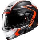 HJC Rpha 91 Carbon Lagos Klapphelm MC6HSF neon orange