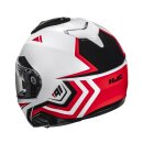 HJC i91 Tricus Klapphelm MC1 rot weiß