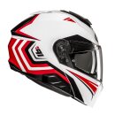 HJC i91 Tricus Klapphelm MC1 rot weiß