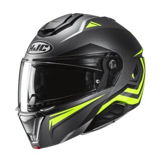 HJC i91 Tricus Klapphelm MC3HSF matt neongelb