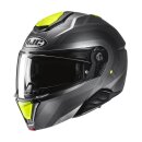 HJC i91 Arven Klapphelm MC3HSF matt neongelb grau
