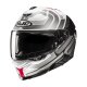 HJC i71 Viz Integralhelm MC1SF matt rot silber weiß