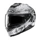 HJC i71 Taurus Integralhelm MC10SF matt grau weiß