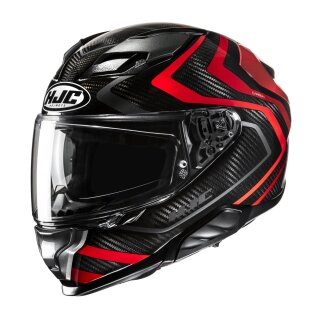 HJC F71 Carbon Nevio Integralhelm MC1 Carbon rot