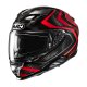 HJC F71 Carbon Nevio Integralhelm MC1 Carbon rot