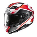 HJC F71 Tozz Integralhelm MC6HSF neon orange grau