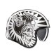 HJC V31 Flame Motorrad Jethelm MC5 grau weiß