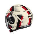 HJC i40N Velu Motorrad Jethelm MC1 rot beige anthrazit