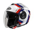 HJC i40N Velu Motorrad Jethelm MC21 blau rot weiß