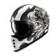 HJC V60 Flame Motorrad Jethelm MC5 grau weiß