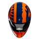 HJC V60 Flame Motorrad Jethelm MC27 blau neonorange