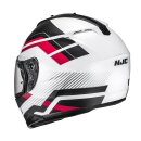 HJC C70N Belis Integralhelm MC1SF matt rot weiß