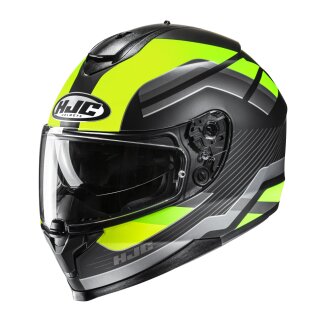 HJC C70N Belis Integralhelm MC3HSF matt neongelb grau