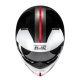 HJC i20 Vena Motorrad Jethelm MC1 rot schwarz weiß