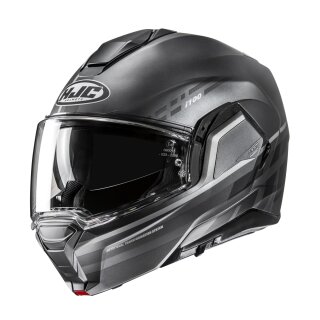 HJC i100 Sysma Klapphelm MC5SF matt grau schwarz