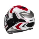 HJC F100 Bios Motorrad Jethelm MC1 rot weiß grau