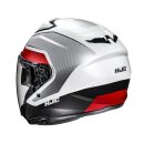 HJC i31 Tevis Jethelm MC1SF matt rot weiß silber