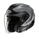 HJC i31 Tevis Jethelm MC5SF matt grau schwarz