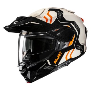 HJC i80 Velly Endurohelm MC7 orange beige schwarz