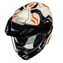 HJC i80 Velly Endurohelm MC7 orange beige schwarz