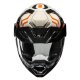 HJC i80 Velly Endurohelm MC7 orange beige schwarz