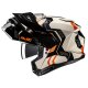 HJC i80 Velly Endurohelm MC7 orange beige schwarz