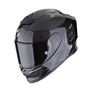 Scorpion Exo-R1 Evo Carbon Air Cynergy Helm schwarz weiß