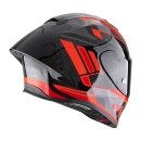 Scorpion Exo-R1 Evo II Air Vital Helm schwarz silber rot