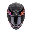 Scorpion Exo-R1 Evo II Air Savage Helm schwarz blau rosa