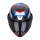 Scorpion Exo-Tech Evo Carbon Cosy Klapphelm schwarz blau rot