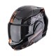 Scorpion Exo-Tech Evo Traveller Klapphelm schwarz kupfer