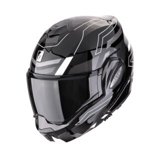 Scorpion Exo-Tech Evo Conquer Klapphelm schwarz weiß