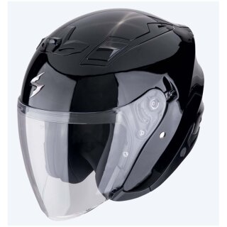 Scorpion Exo-Z1 Motorrad Jethelm Uni Metallic schwarz