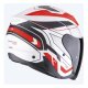 Scorpion Exo-Z1 Vue Jethelm mattweiß rot schwarz