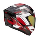Scorpion Exo-391 Captor Integralhelm schwarz rot