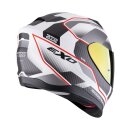 Scorpion Exo-520 Evo Air Lena Helm mattweiß silber rot