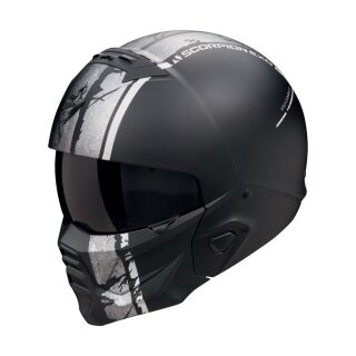 Scorpion Exo-Combat II Lord Helm mattschwarz silber