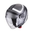 Scorpion Exo-City II Riva Jethelm matt silber schwarz...