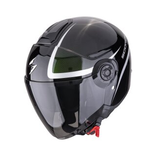 Scorpion Exo-City II Intercity Jethelm schwarz chamaleon