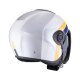 Scorpion Exo-City II Blur Jethelm weiß silber gelb
