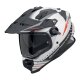 Scorpion ADF-9000 Air Feat Enduro-Helm mattweiß schwarz rot