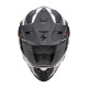 Scorpion ADF-9000 Air Feat Enduro-Helm mattweiß schwarz rot