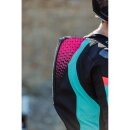 Dainese Laguna Seca 6 Perf Kombi 1Pc schwarz türkis pink
