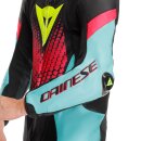 Dainese Laguna Seca 6 Perf Kombi 1Pc schwarz türkis pink