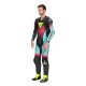 Dainese Laguna Seca 6 Perf Kombi 1Pc schwarz türkis pink