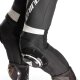 Dainese Laguna Seca 6 Perf Kombi 1Pc schwarz weiß grau