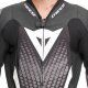 Dainese Laguna Seca 6 Perf Kombi 1Pc schwarz weiß grau