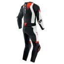 Dainese Laguna Seca 6 Perf Kombi 1Pc schwarz weiß neonrot