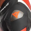 Dainese Laguna Seca 6 Perf Kombi 1Pc schwarz weiß neonrot