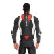 Dainese Laguna Seca 6 Perf Kombi 1Pc schwarz weiß neonrot